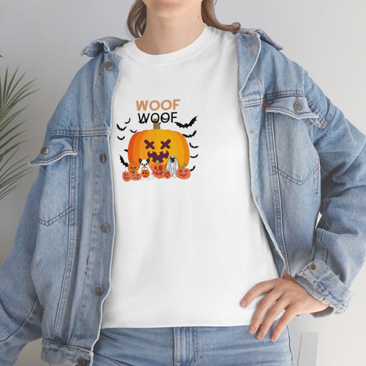 Dogs Hiding In Pumpkins Shirt, Unisex Heavy Cotton Tee, Halloween Hoodie, Cute Halloween Gifts