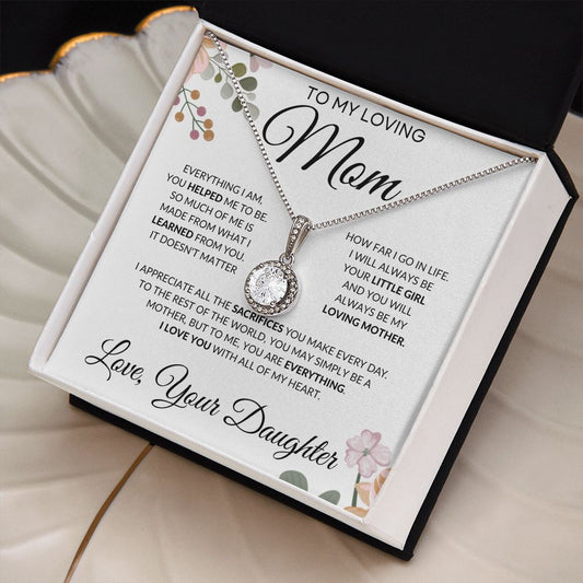 To My Loving Mom | Eternal Hope Necklace