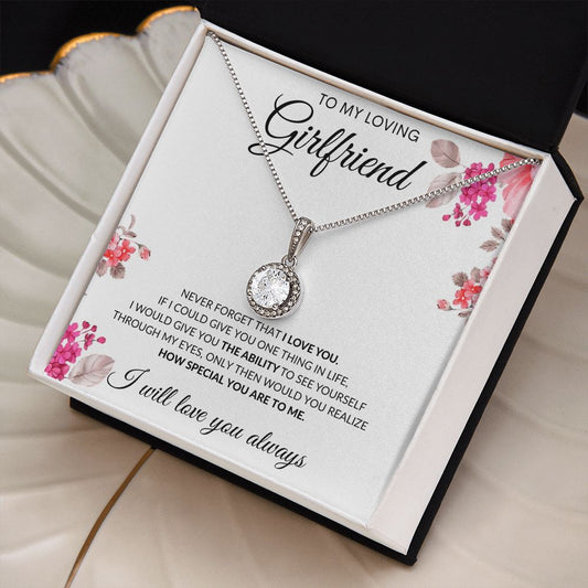 To My Loving Girlfriend | Eternal Hope Necklace