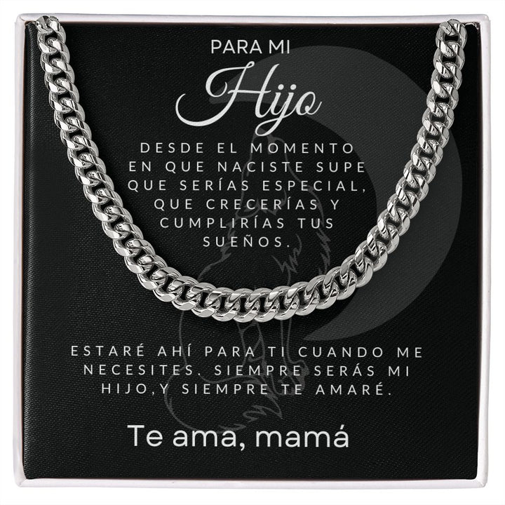 Para Mi Hijo | Cadena De Eslabones Cubanos