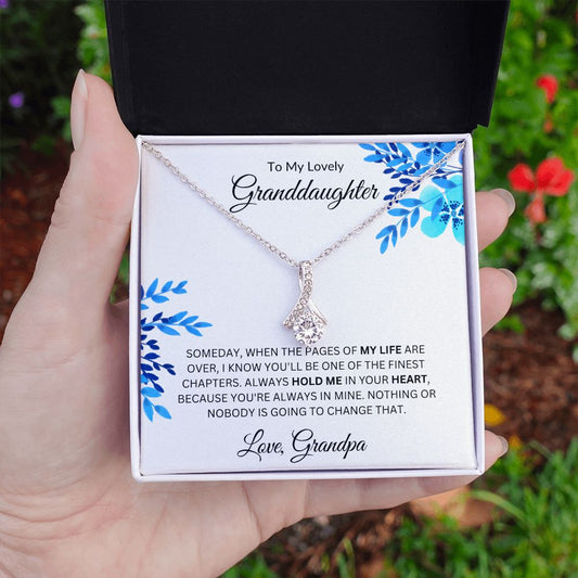 To My Lovely Granddaughter | Always Hold Me In Your Heart