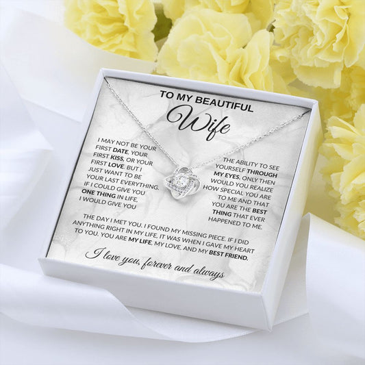 To My Beautiful Wife | Love Knot