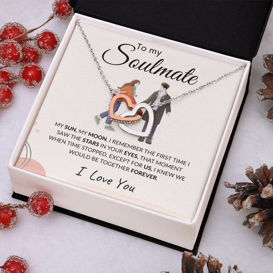 To My Soulmate | Interlocking Hearts